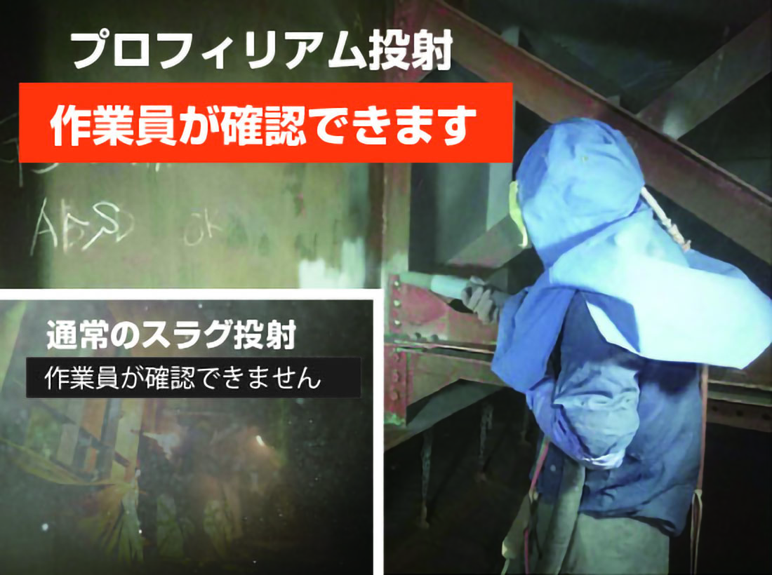 循環式オープンブラストの特徴
周辺環境、安全対策